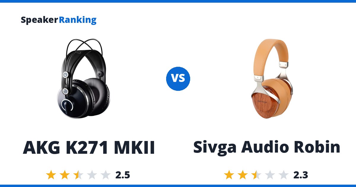 AKG K271 MKII vs Sivga Audio Robin