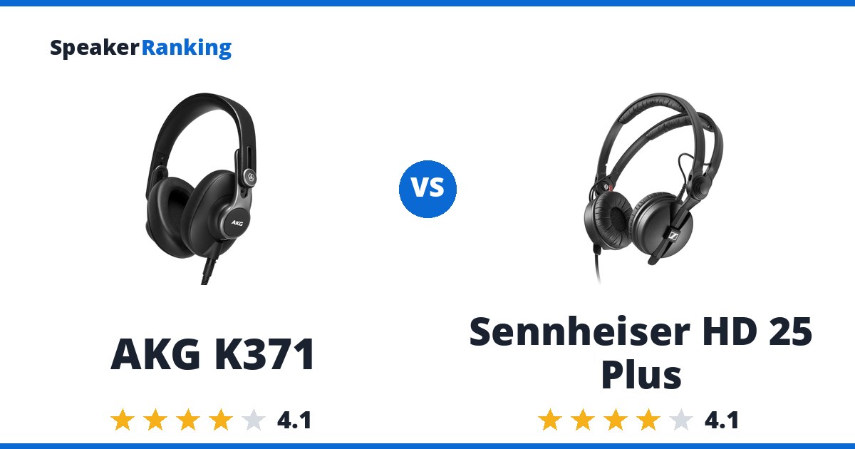 AKG K371 vs Sennheiser HD 25 Plus
