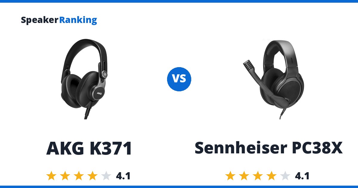 AKG K371 vs Sennheiser PC38X