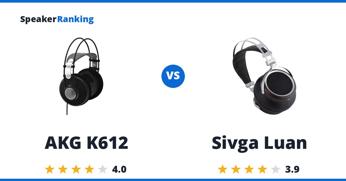 AKG K612 vs Sivga Luan