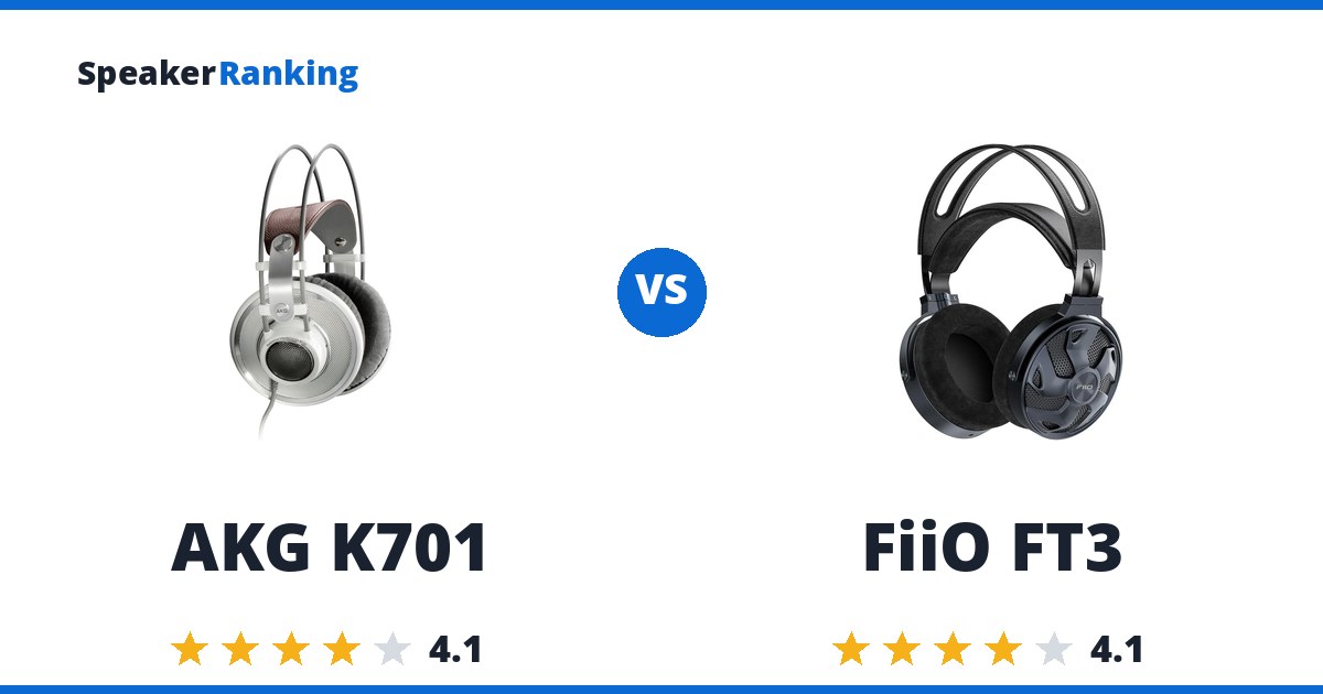 AKG K701 vs FiiO FT3