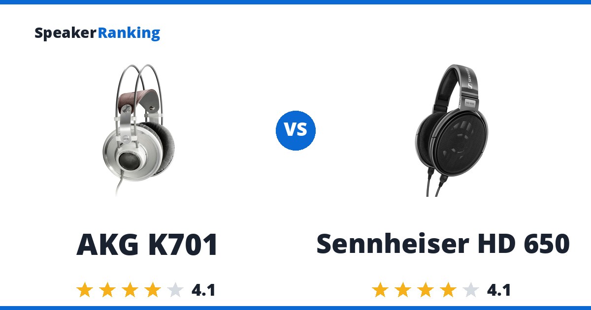 AKG K701 vs Sennheiser HD 650