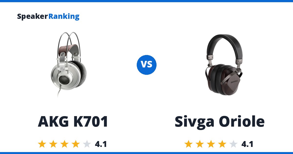 AKG K701 vs Sivga Oriole