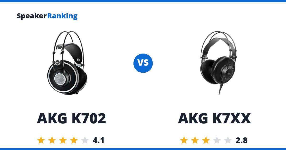 AKG K702 vs AKG K7XX