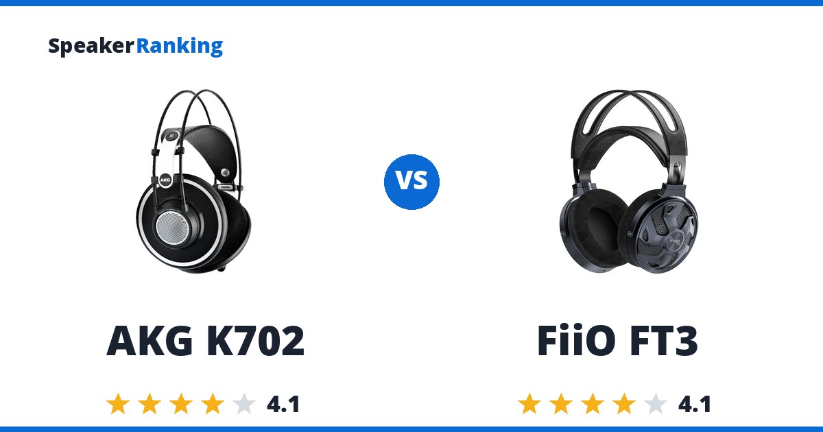 AKG K702 vs FiiO FT3
