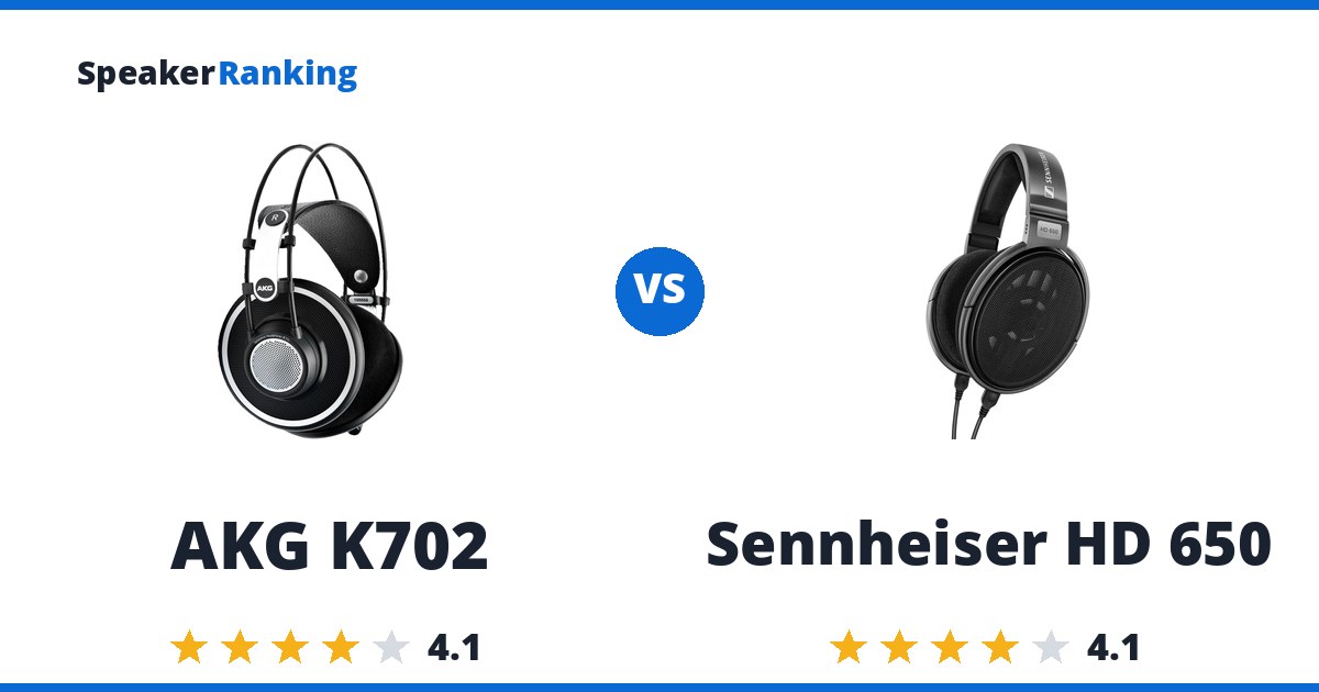 AKG K702 vs Sennheiser HD 650
