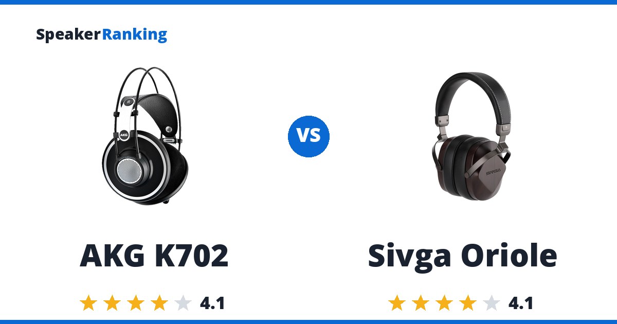 AKG K702 vs Sivga Oriole