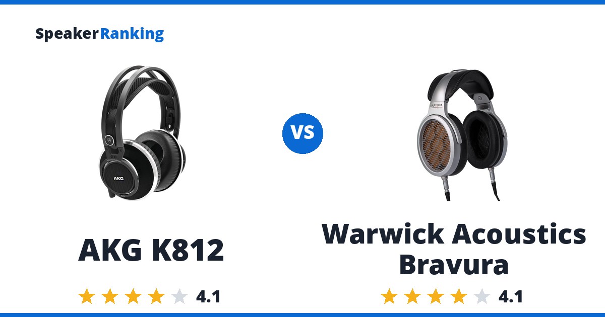 AKG K812 vs Warwick Acoustics Bravura
