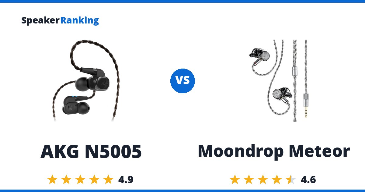 AKG N5005 vs Moondrop Meteor