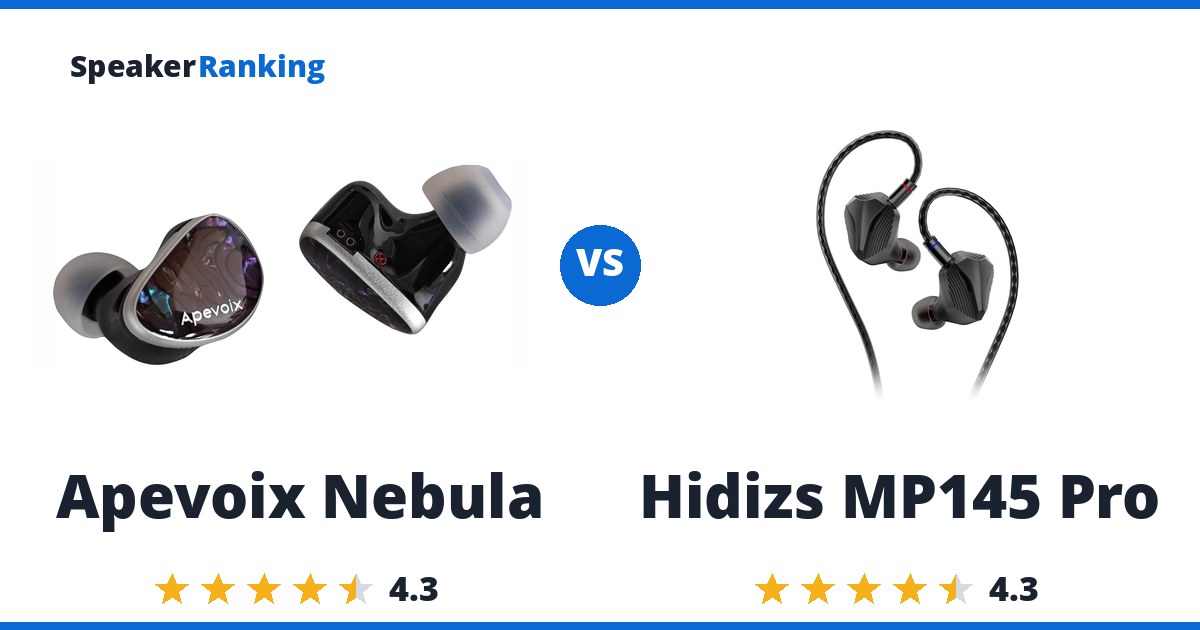 Apevoix Nebula vs Hidizs MP145 Pro