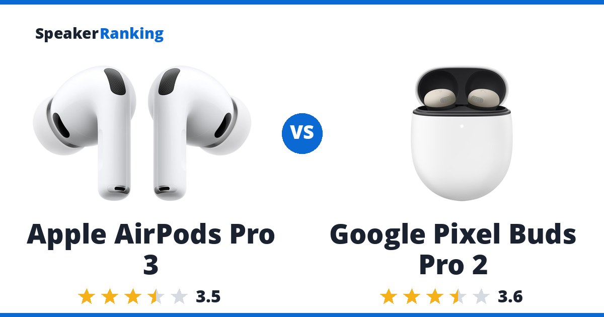 Apple AirPods Pro 3 vs Google Pixel Buds Pro 2