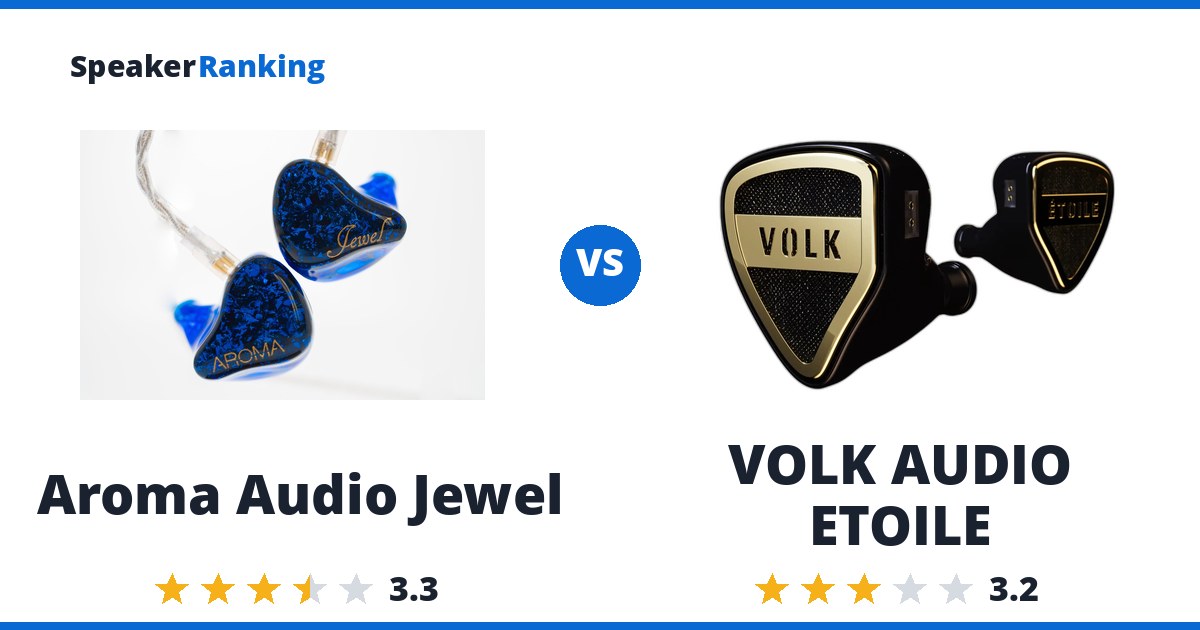 Aroma Audio Jewel vs VOLK AUDIO ETOILE