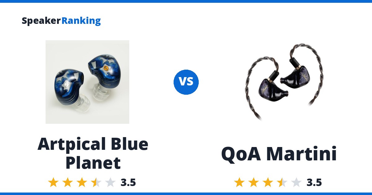 Artpical Blue Planet vs QoA Martini