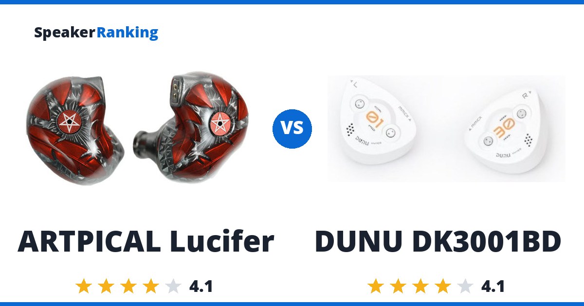 ARTPICAL Lucifer vs DUNU DK3001BD