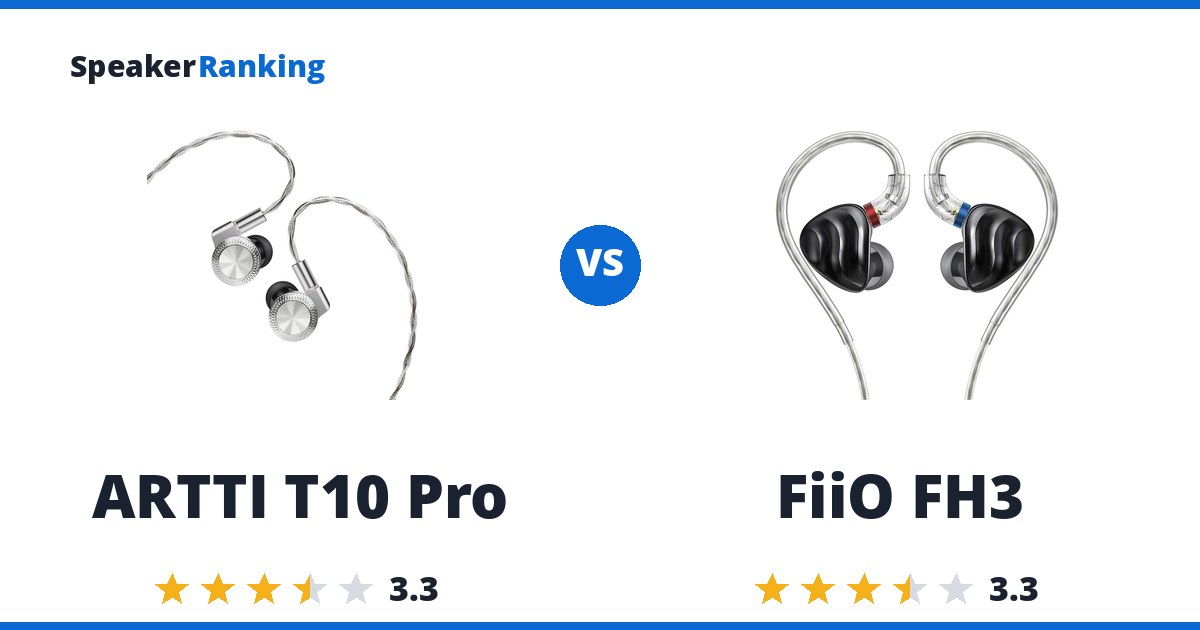 ARTTI T10 Pro vs FiiO FH3