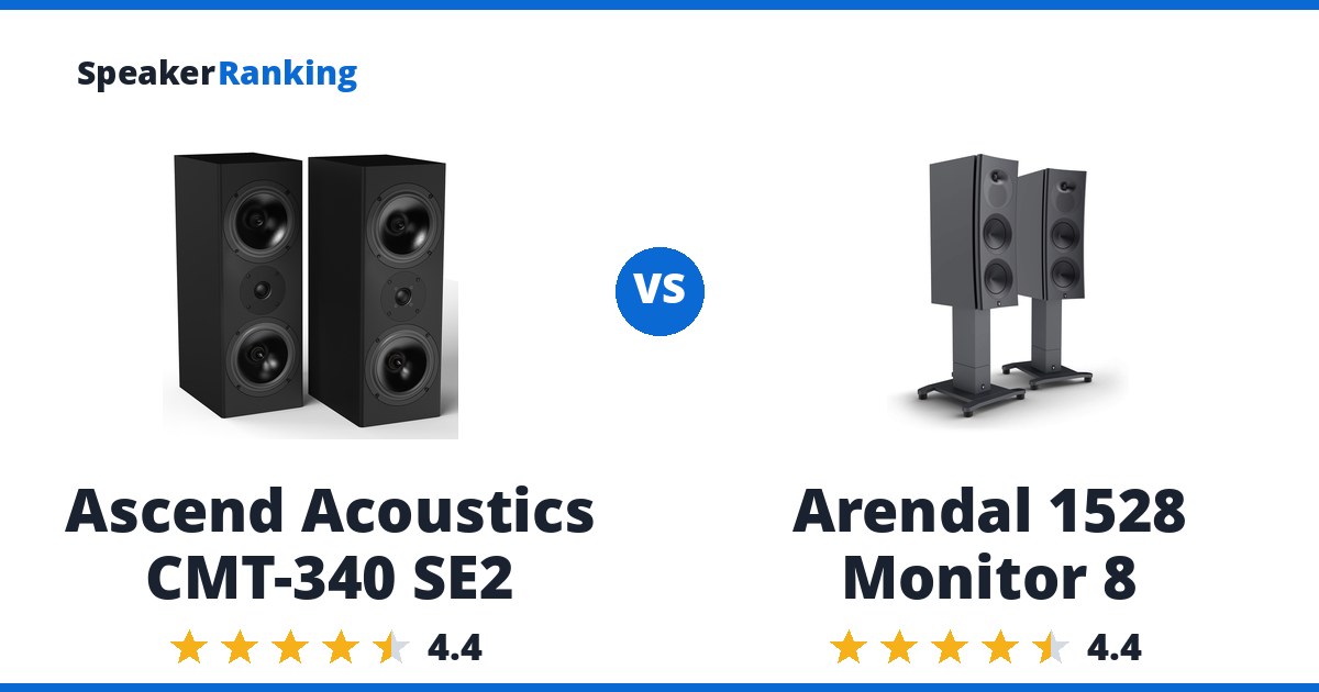 Ascend Acoustics CMT-340 SE2 vs Arendal 1528 Monitor 8