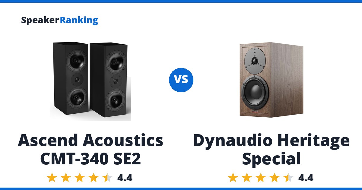 Ascend Acoustics CMT-340 SE2 vs Dynaudio Heritage Special