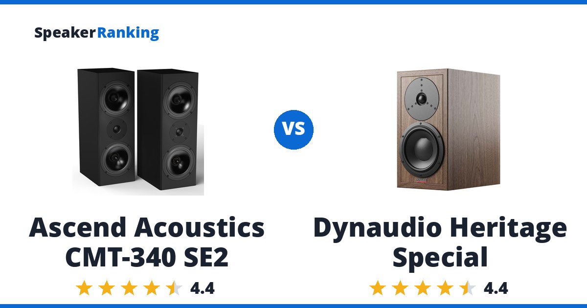 Ascend Acoustics CMT-340 SE2 vs Dynaudio Heritage Special