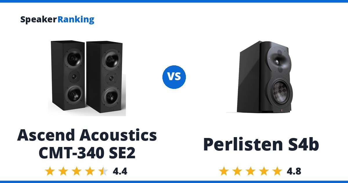 Ascend Acoustics CMT-340 SE2 vs Perlisten S4b