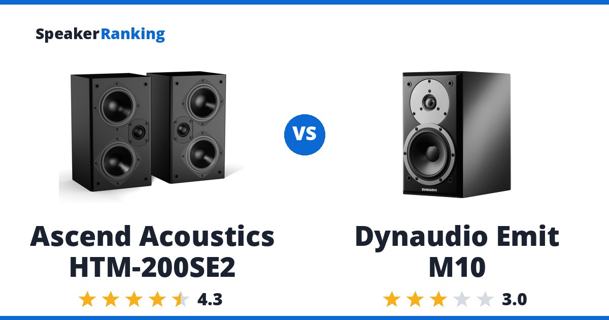 Ascend Acoustics HTM-200SE2 vs Dynaudio Emit M10