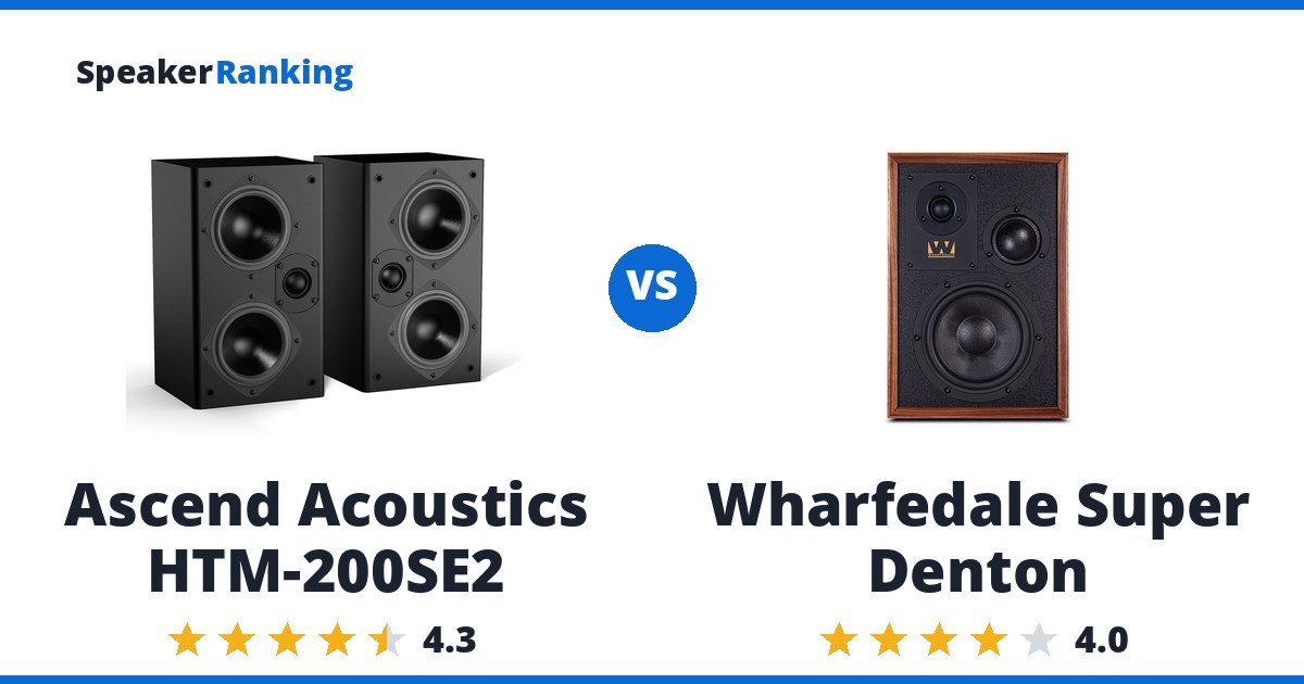 Ascend Acoustics HTM-200SE2 vs Wharfedale Super Denton