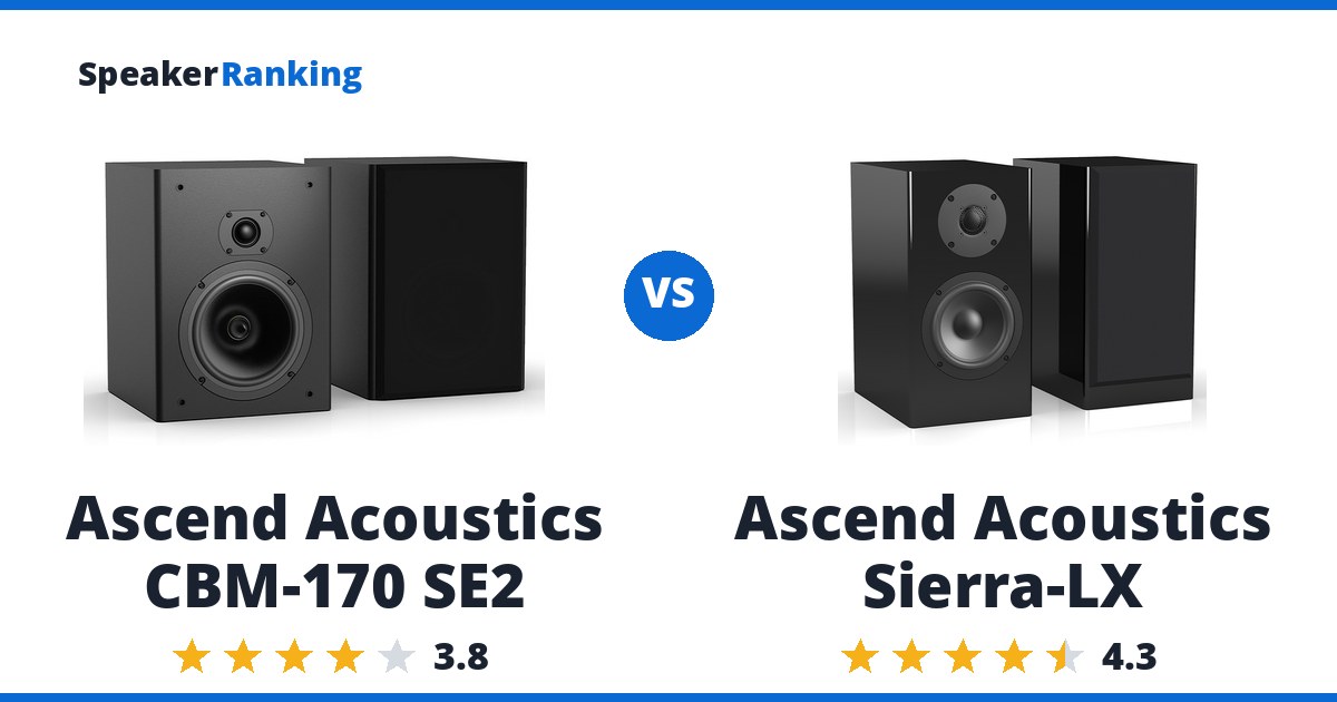 Ascend CBM-170 SE2 vs Ascend Acoustics Sierra-LX