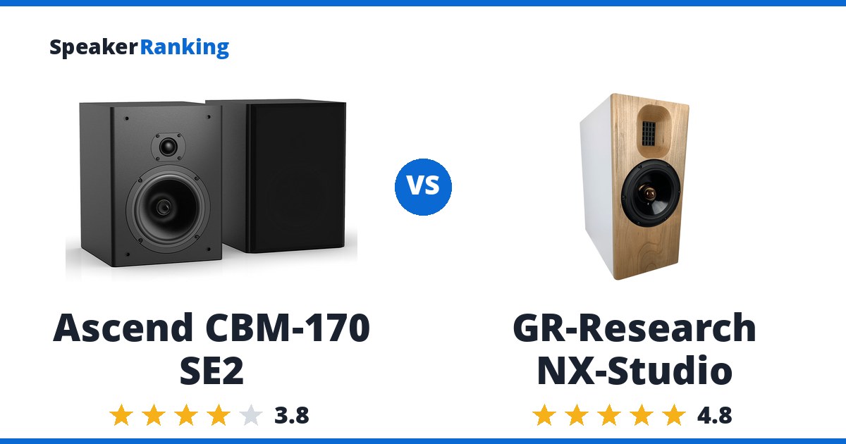 Ascend CBM-170 SE2 vs GR-Research NX-Studio