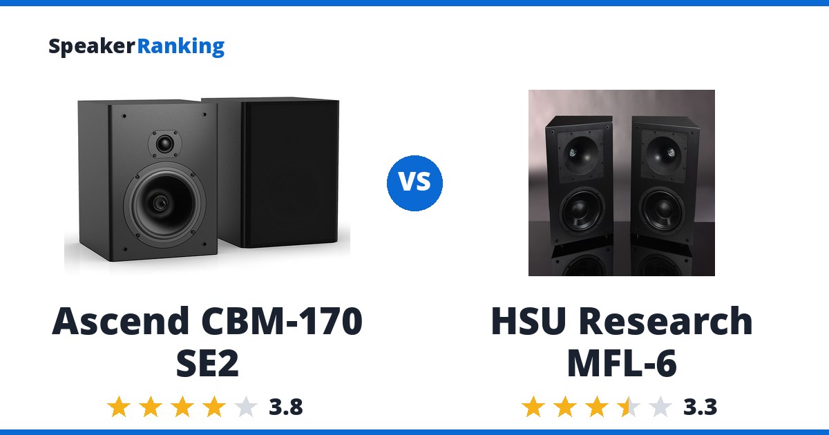 Ascend CBM-170 SE2 vs HSU Research MFL-6