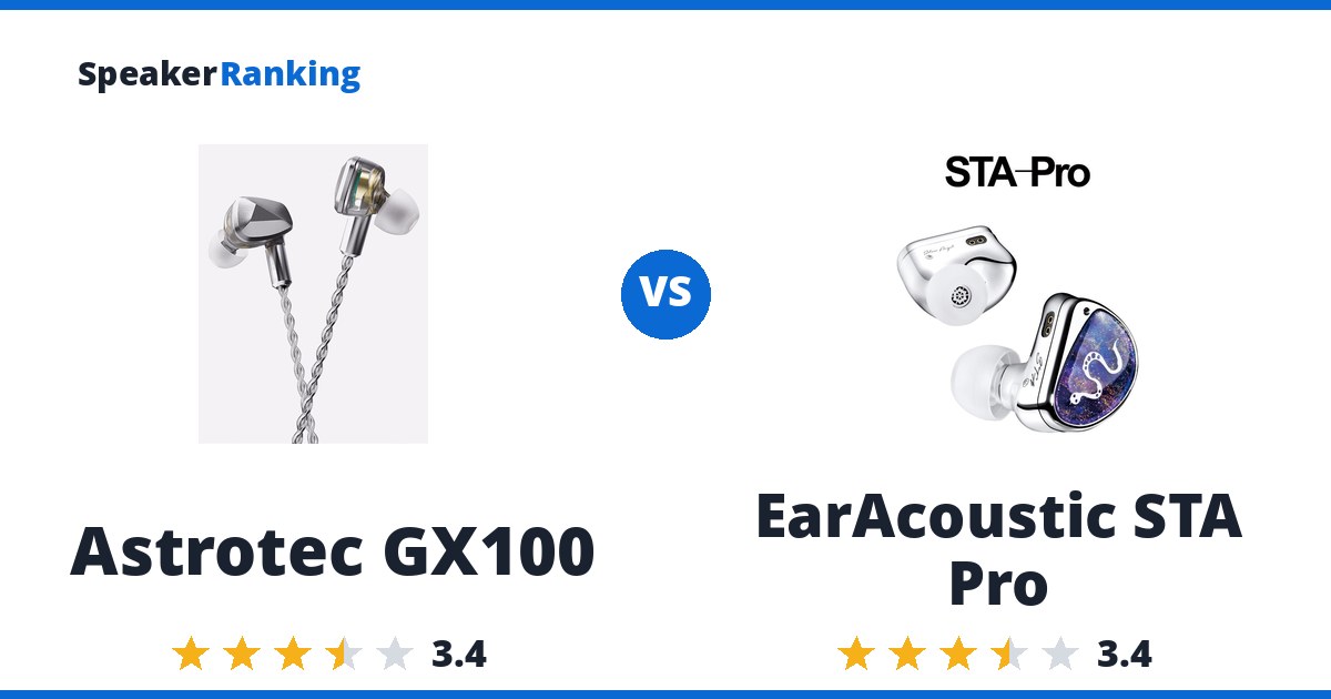 Astrotec GX100 vs EarAcoustic STA Pro
