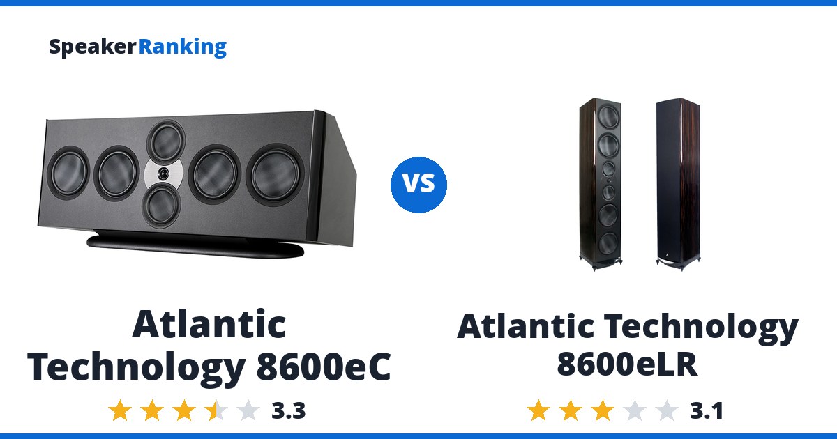 Atlantic Technology 8600eC vs Atlantic Technology 8600eLR