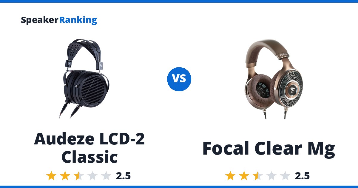 Audeze LCD-2 Classic vs Focal Clear Mg