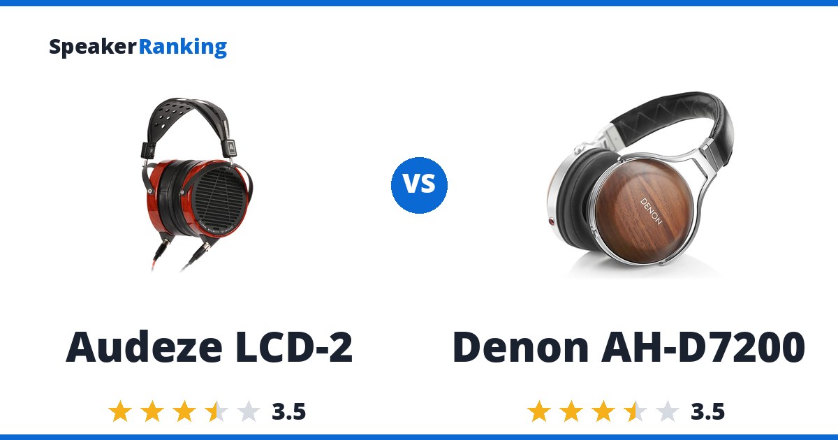 Audeze LCD-2 vs Denon AH-D7200