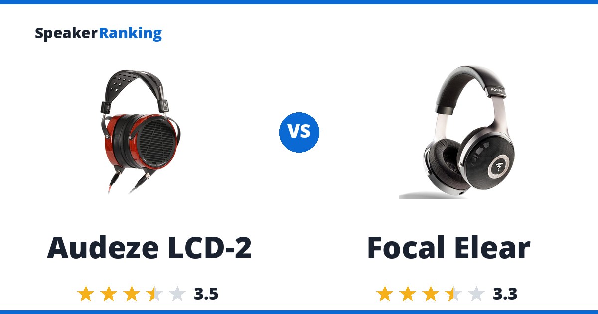Audeze LCD-2 vs Focal Elear