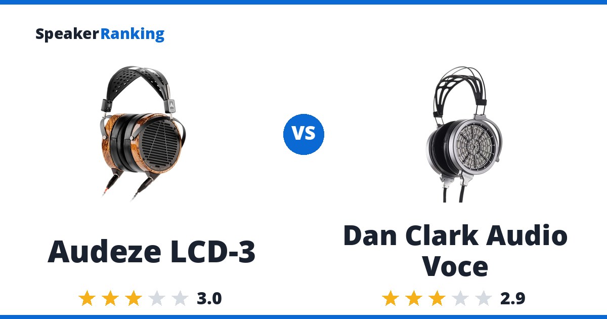 Audeze LCD-3 vs Dan Clark Audio Voce