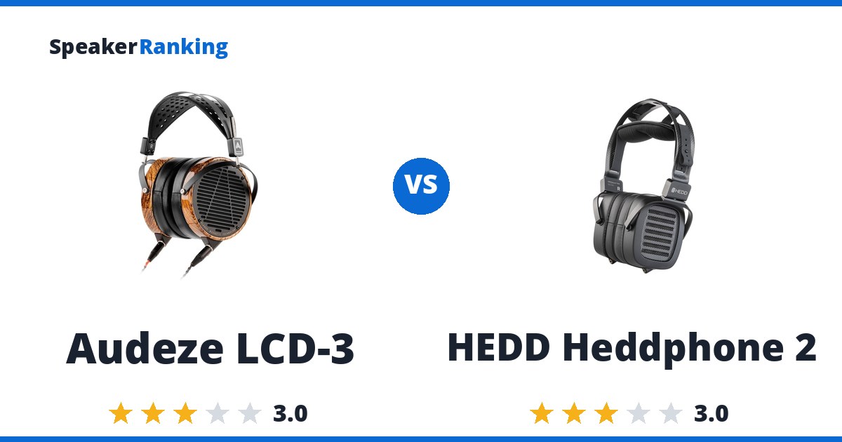 Audeze LCD-3 vs HEDD Heddphone 2