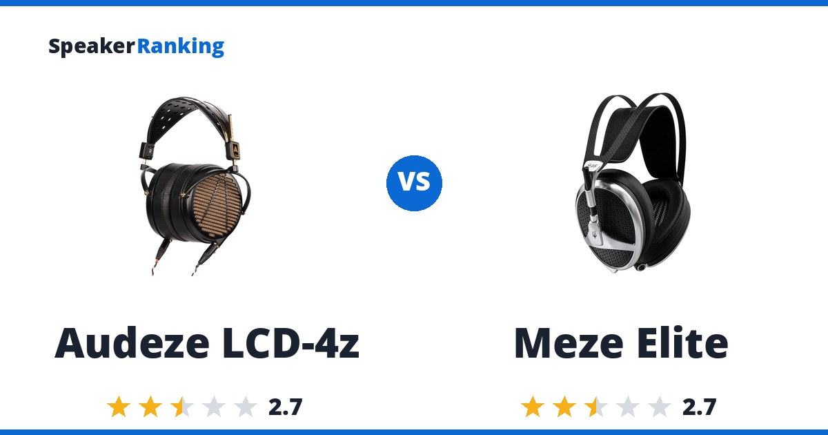 Audeze LCD-4z vs Meze Elite