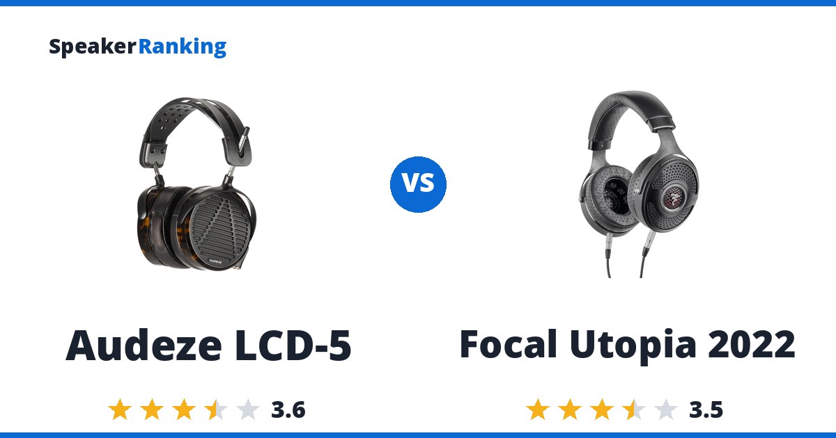 Audeze LCD-5 vs Focal Utopia 2022