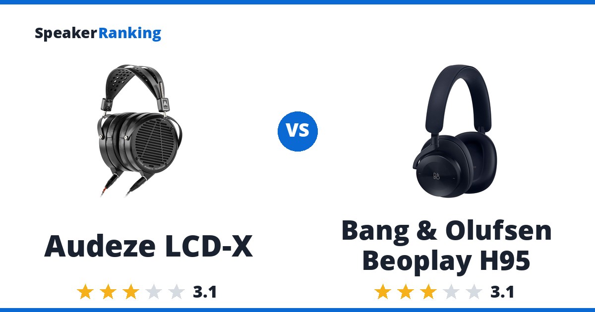 Audeze LCD-X vs Bang & Olufsen Beoplay H95