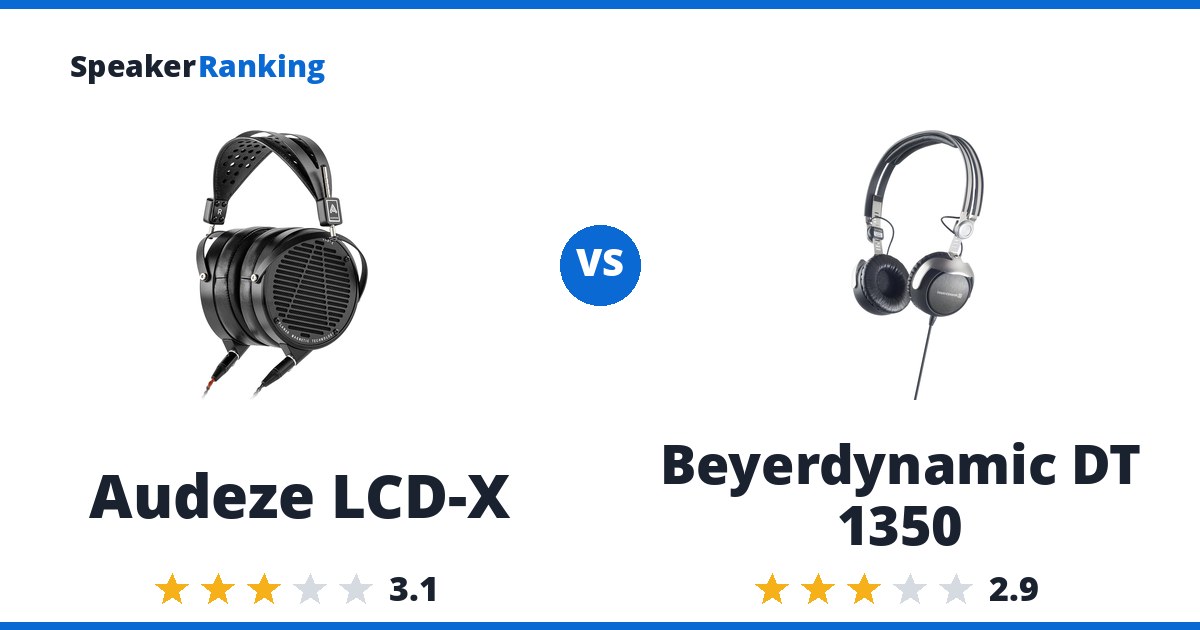 Audeze LCD-X vs Beyerdynamic DT 1350