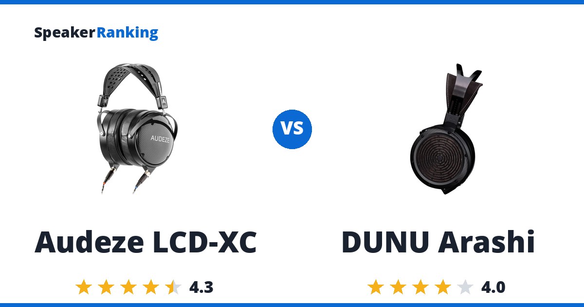 Audeze LCD-XC vs DUNU Arashi