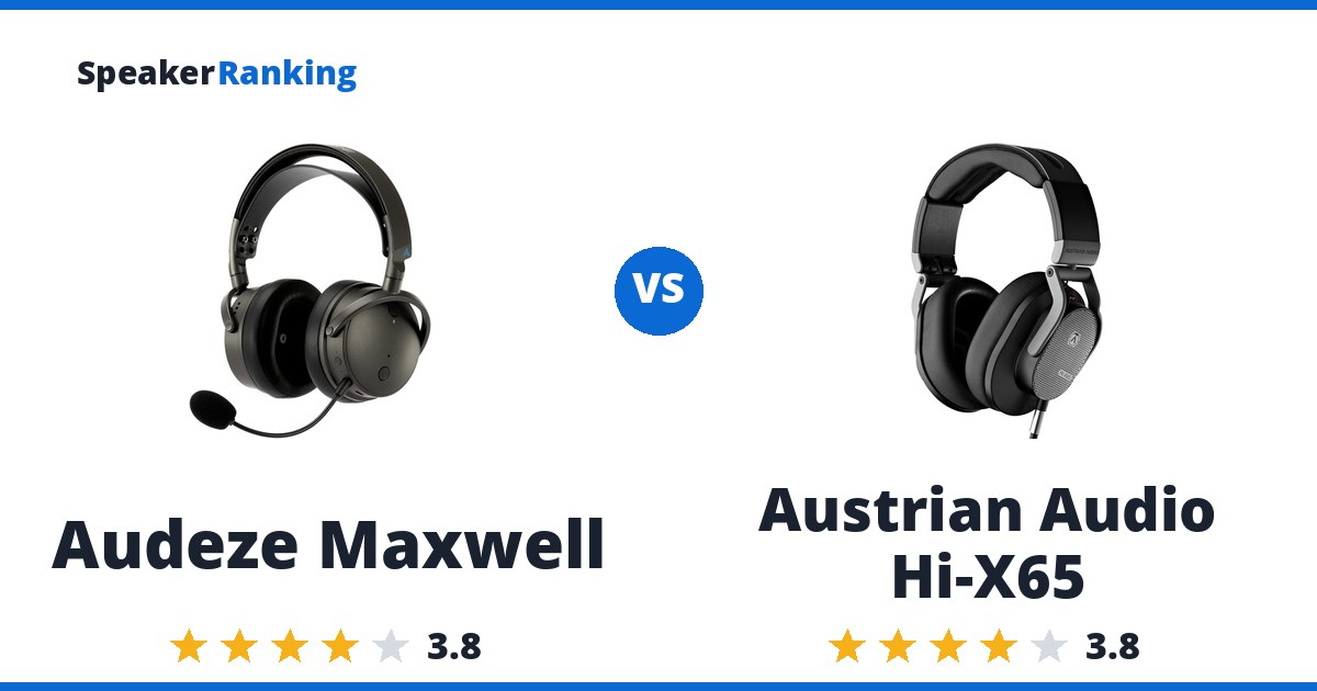 Audeze Maxwell vs Austrian Audio Hi-X65