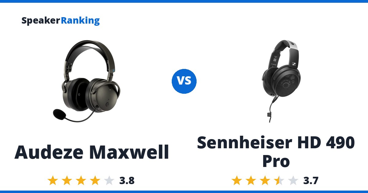 Audeze Maxwell vs Sennheiser HD 490 Pro
