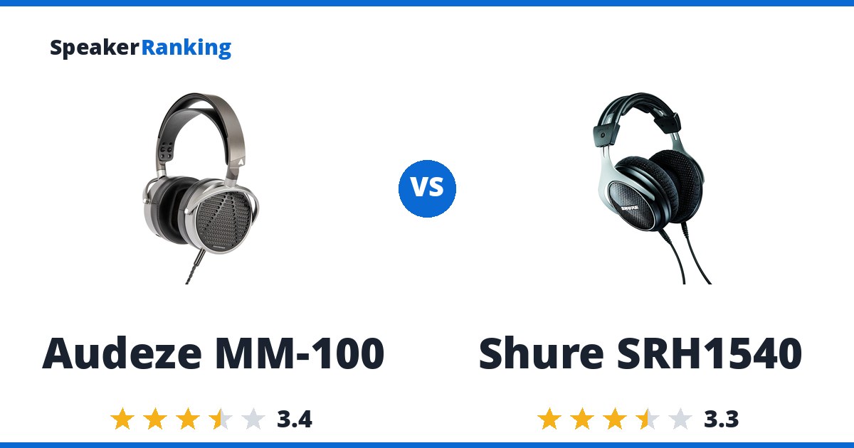 Audeze MM-100 vs Shure SRH1540