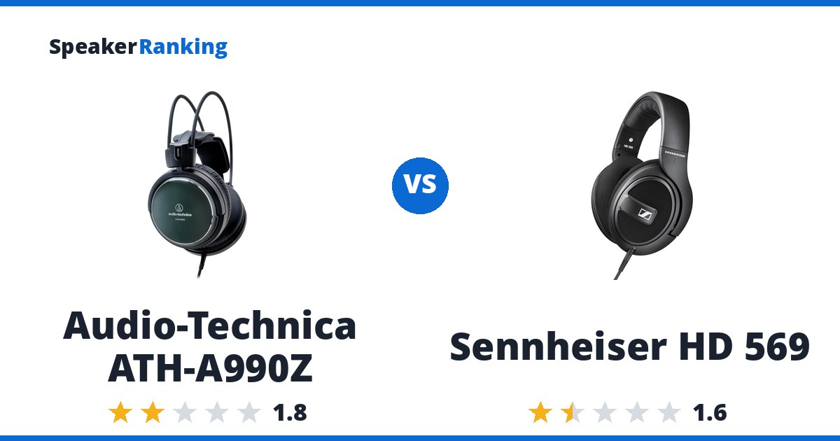 Audio-Technica ATH-A990Z vs Sennheiser HD 569