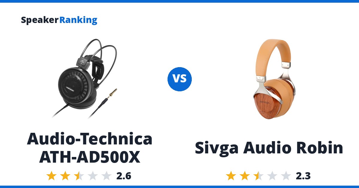 Audio-Technica ATH-AD500X vs Sivga Audio Robin