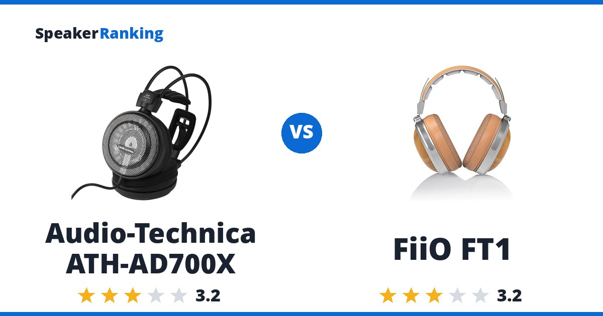 Audio-Technica ATH-AD700X vs FiiO FT1