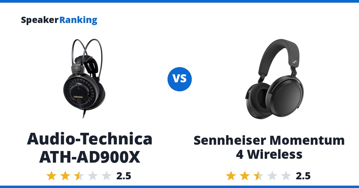 Audio-Technica ATH-AD900X vs Sennheiser Momentum 4 Wireless