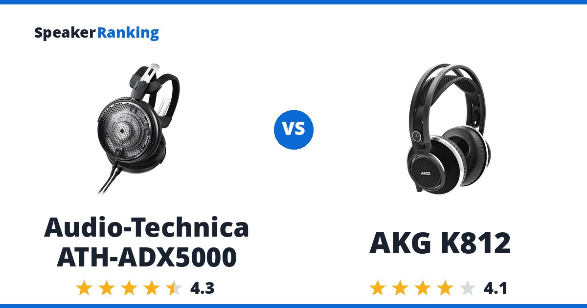 Audio-Technica ATH-ADX5000 vs AKG K812