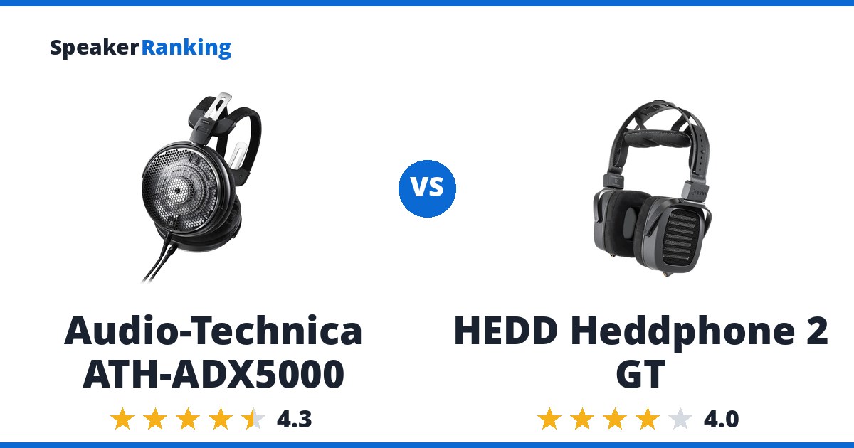 Audio-Technica ATH-ADX5000 vs HEDD Heddphone 2 GT