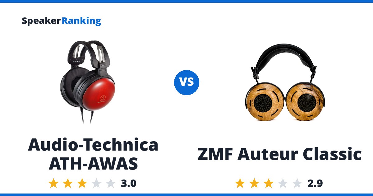 Audio-Technica ATH-AWAS vs ZMF Auteur Classic